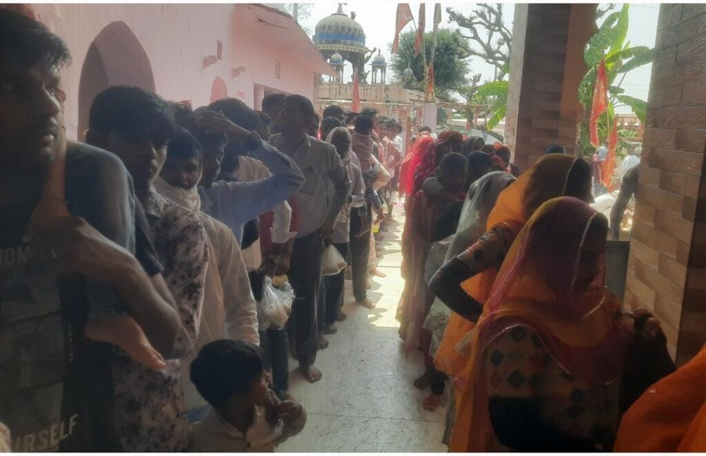 रैणी के बहड़को कला मे बीरम की माता के मेले मे उमड़ा श्रृद्धालुओ का जनसैलाब*