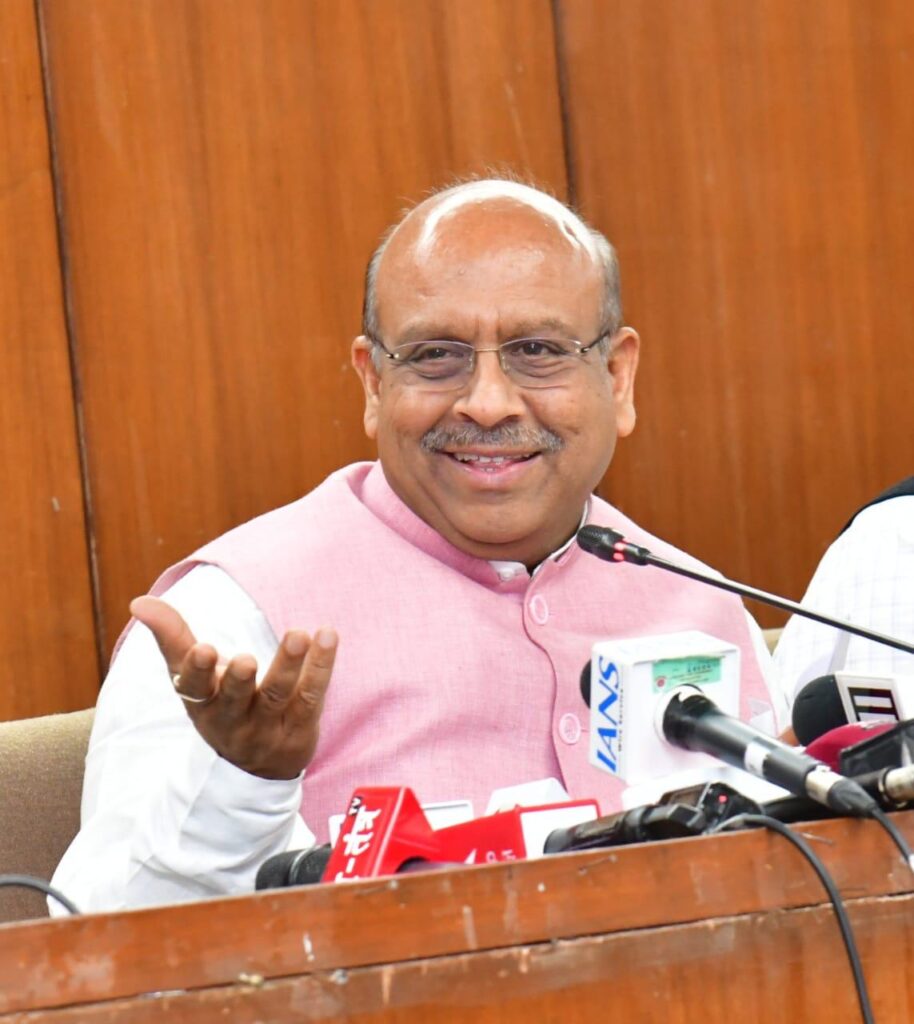 आठवीं विधानसभा के दूसरे सत्र के समापन के बाद माननीय अध्यक्ष श्री विजेंद्र गुप्ता की प्रेस कॉन्फ्रेंस